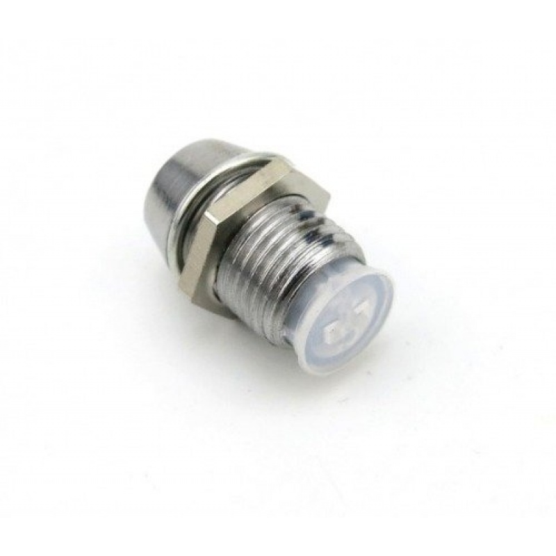 Oprawki diod LED 5mm - gniazdo metalowe wkręcane - gwint M7
