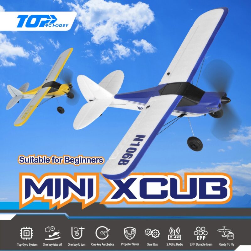 Model Mini Cub 450 - niebieski TOP106B02